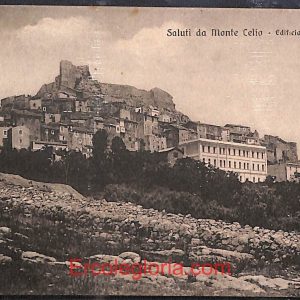 ad8412 - CARTOLINA D'EPOCA - Roma Provincia - Monte Celio  1917