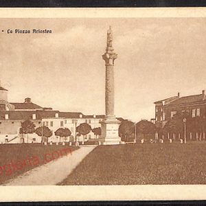 ae6027 - CARTOLINA D'EPOCA - Ferrara Città - La Piazza Ariostea