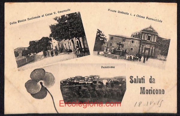 ad8413 - CARTOLINA D'EPOCA - Roma Provincia - Moricone