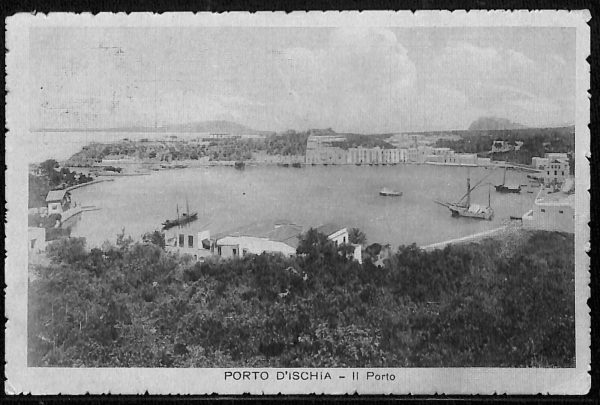 ab8300 - CARTOLINA  D'EPOCA - Napoli  Provincia  - ISCHIA  1918