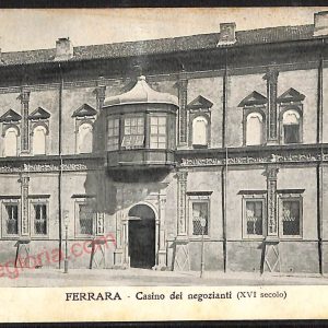 ae6032 - CARTOLINA D'EPOCA - Ferrara Città - Casino dei negozianti