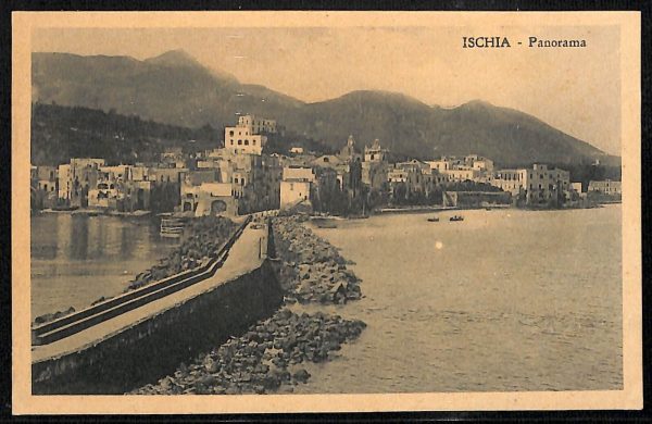 ab8308 - CARTOLINA  D'EPOCA - Napoli  Provincia  - ISCHIA
