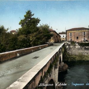 ac3924 - CARTOLINA D'EPOCA - Milano Provincia - ALBIGNANO  D' ADDA
