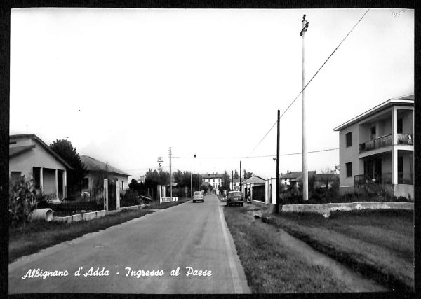 ac3925 - CARTOLINA D'EPOCA - Milano Provincia - ALBIGNANO  D' ADDA