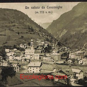 ae1122 - CARTOLINA  D'EPOCA - Belluno Provincia - Cencenighe