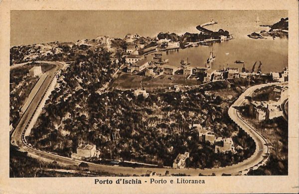 ab8313 - CARTOLINA  D'EPOCA - Napoli  Provincia  - ISCHIA  1938