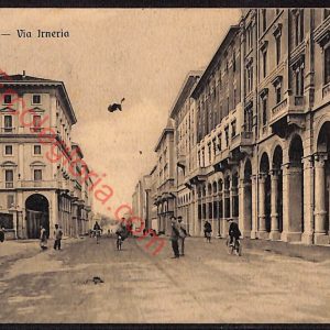 ae2357 - CARTOLINA  D'EPOCA -Bologna Città - Via Irneria  1910