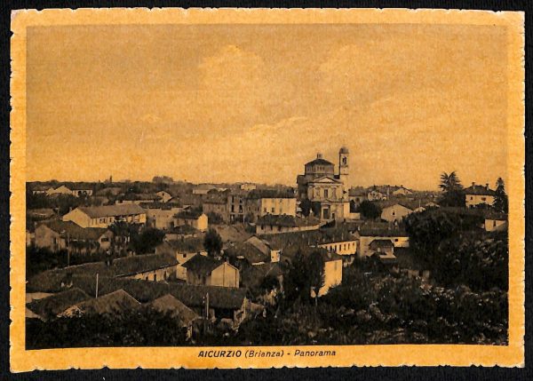 ac3937 - CARTOLINA D'EPOCA - Milano Provincia - AICURZIO