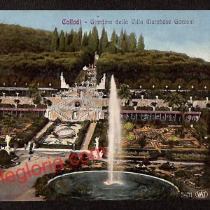 ah8206 - CARTOLINA D'EPOCA - Pistoia Provincia - Collodi