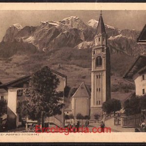 ae1131 - CARTOLINA  D'EPOCA - Belluno Provincia - Cortina d' Ampezzo