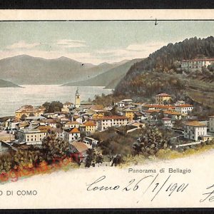 ae5191 - CARTOLINA D'EPOCA - Como Provincia - Bellagio   1901