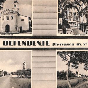 ab4781 -  CARTOLINA  D'EPOCA -  Cuneo Provincia -  S. DEFENDENTE