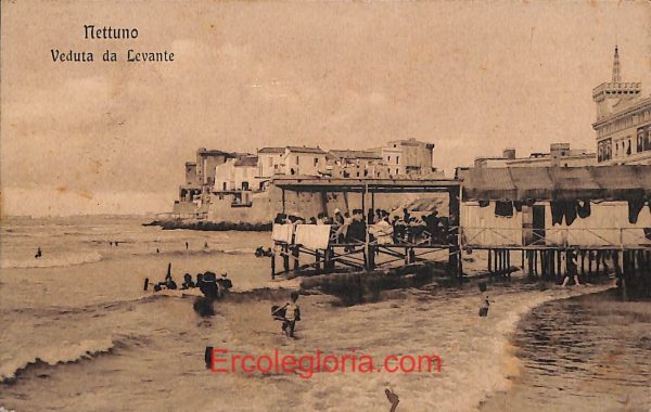 ad8425 - CARTOLINA D'EPOCA - Roma Provincia - Nettuno  1915