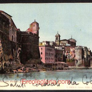 ad8431 - CARTOLINA D'EPOCA - Roma Provincia - Nettuno 1903