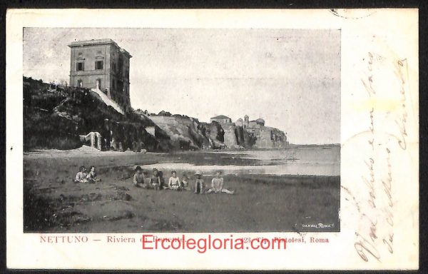 ad8437 - CARTOLINA D'EPOCA - Roma Provincia - Nettuno