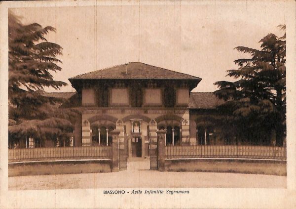 ac3956 - CARTOLINA D'EPOCA - Milano Provincia - BIASSONO