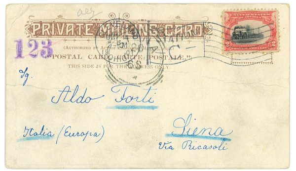 P4105 - USA   14.10.1901 SCOTT 295 PAN AMERICANEXPOPSITION ISSUE 2 CT.