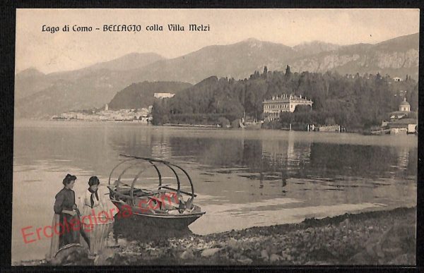 ae5192 - CARTOLINA D'EPOCA - Como Provincia - Bellagio