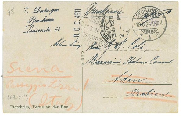 P2694 - Germany inflation. 18.6.1924, - immagine 2
