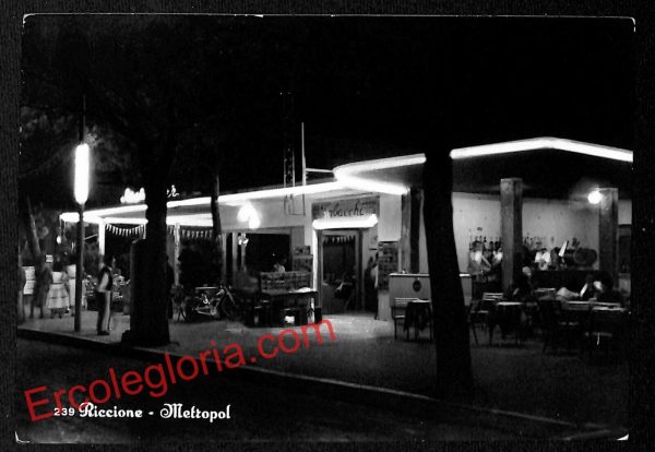 ah9940 - CARTOLINA D'EPOCA - Riccione Città - Mertopol