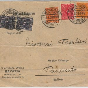 56155 - GERMANY - POSTAL HISTORY: INFLATION PERIOD COVER 1923