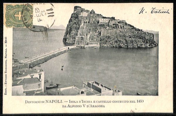 ab8334 - CARTOLINA  D'EPOCA - Napoli  Provincia  - ISCHIA