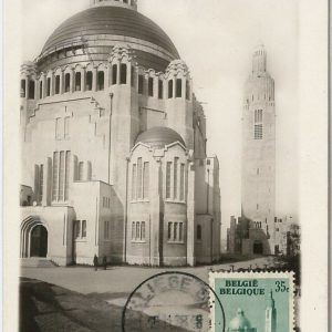 57025 - BELGIUM - POSTAL HISTORY: MAXIMUM CARD  -  Architecture CHURCH