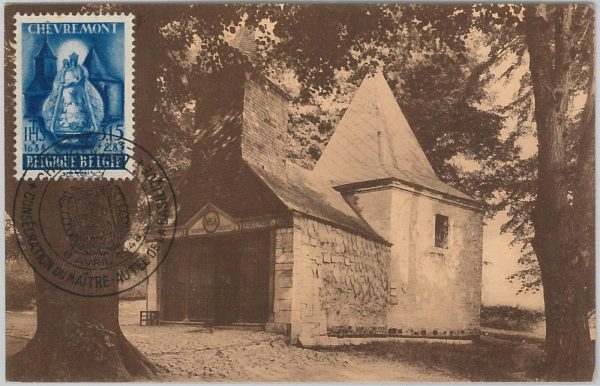 57024 - BELGIUM - POSTAL HISTORY: MAXIMUM CARD 1948 - ART Architecture