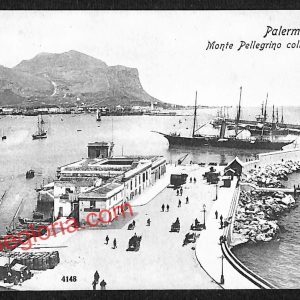 ah4638 - CARTOLINA D'EPOCA - Palermo Città - Monte Pellegrino