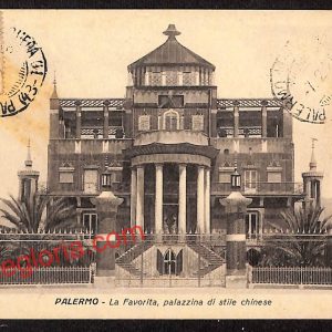 ah4639 - CARTOLINA D'EPOCA - Palermo Città - La Favorita