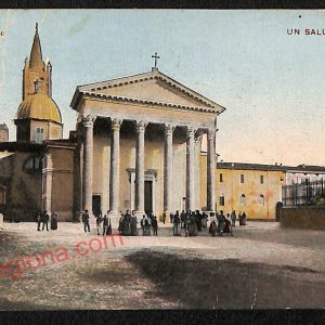 ag0356 - CARTOLINA D'EPOCA - Forlì Città - La Cattedrale