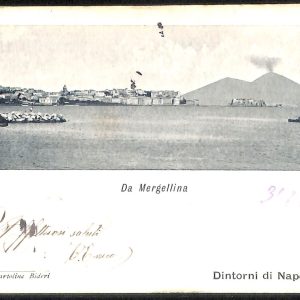 ab8360 - CARTOLINA  D'EPOCA - Napoli  Provincia  - MERGELLINA   1903