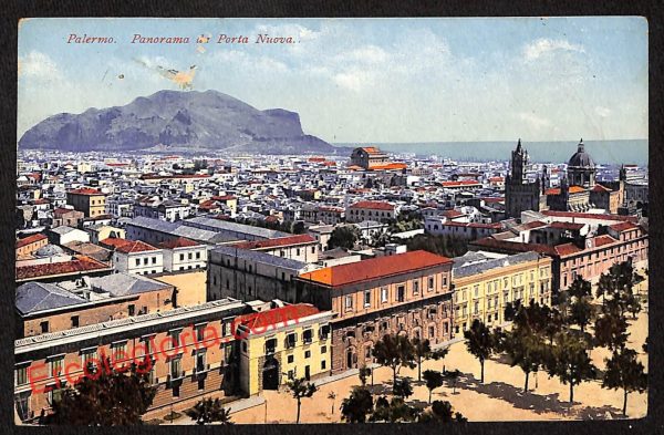 ah4651 - CARTOLINA D'EPOCA - Palermo Città - Panorama
