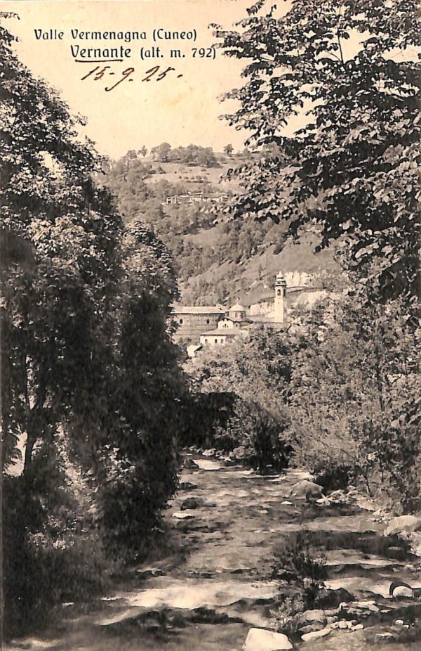 ab4836 -  CARTOLINA  D'EPOCA -  Cuneo Provincia -  VERNANTE