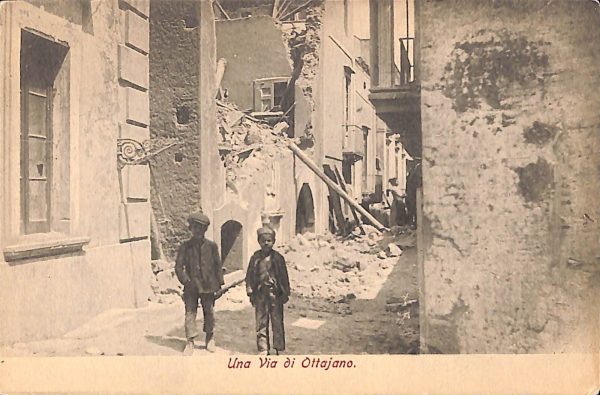 ab8371 - CARTOLINA  D'EPOCA - Napoli  Provincia  - OTTAVIANO