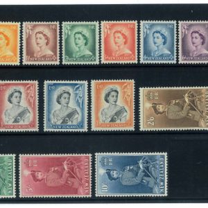 P3807 - NEW ZEALAND , YVERT. 327/40 , 16 VALUES
