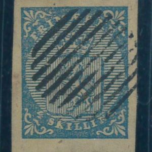 P3832 A - NORWAY , MICHEL NR. 1 VERY LIGHTLY USED,