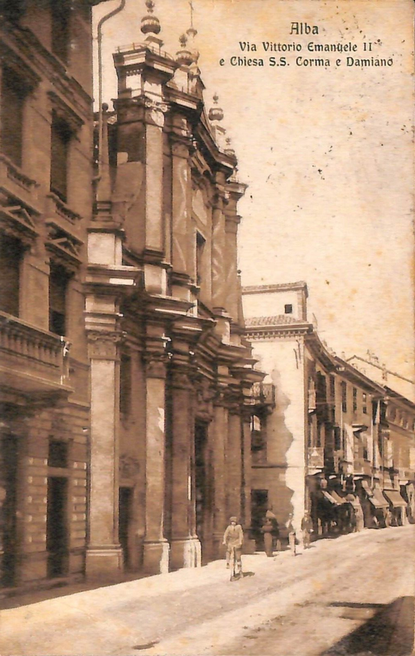 ab4251 -  CARTOLINA  D'EPOCA -  Cuneo Provincia -  ALBA 1923
