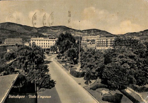 ab7665 -  CARTOLINA  D'EPOCA - Savona Provincia - PIETRALIGURE
