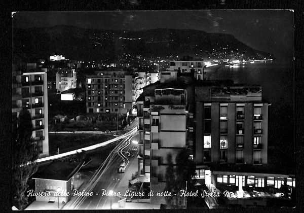 ab7666 -  CARTOLINA  D'EPOCA - Savona Provincia - PIETRA LIGURE