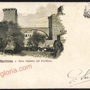 ag2298 - CARTOLINA D'EPOCA - Grosseto Provincia - Massa Marittima  1901
