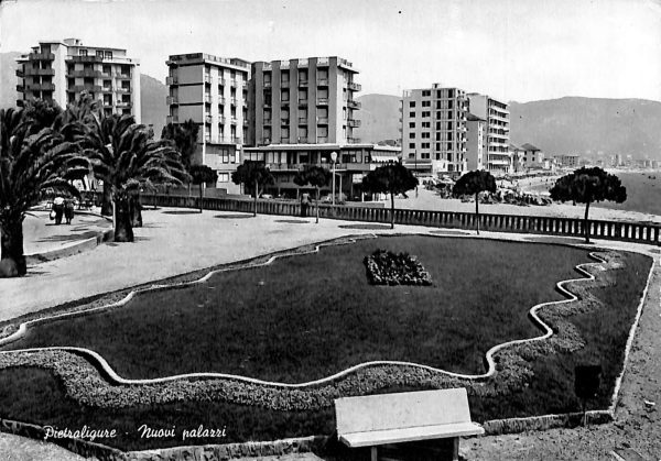 ab7668 -  CARTOLINA  D'EPOCA - Savona Provincia - PIETRA LIGURE  1961