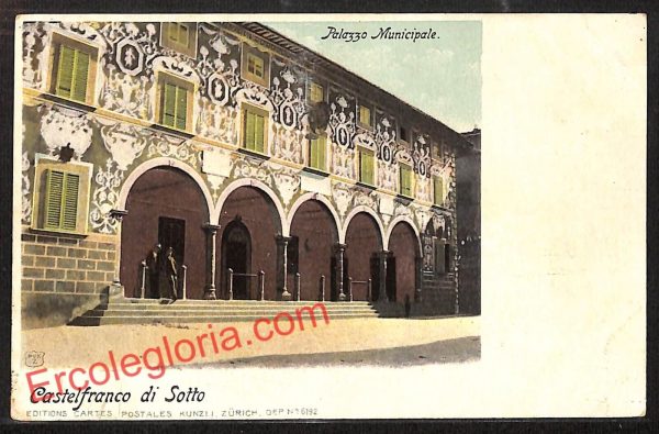 ah7769 - CARTOLINA D'EPOCA - Pisa Provincia - Castelfranco di Sotto