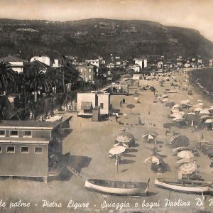 ab7675 -  CARTOLINA  D'EPOCA - Savona Provincia - PIETRA LIGURE  1953
