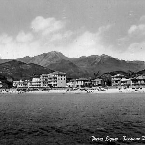 ab7680 -  CARTOLINA  D'EPOCA - Savona Provincia - PIETRA LIGURE  1957