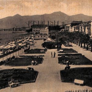 ab7681 -  CARTOLINA  D'EPOCA - Savona Provincia - PIETRA LIGURE  1954
