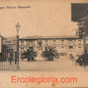 ad0101 - CARTOLINA D'epoca - Pisa Città - Piazza Vittorio Emanuele  1911