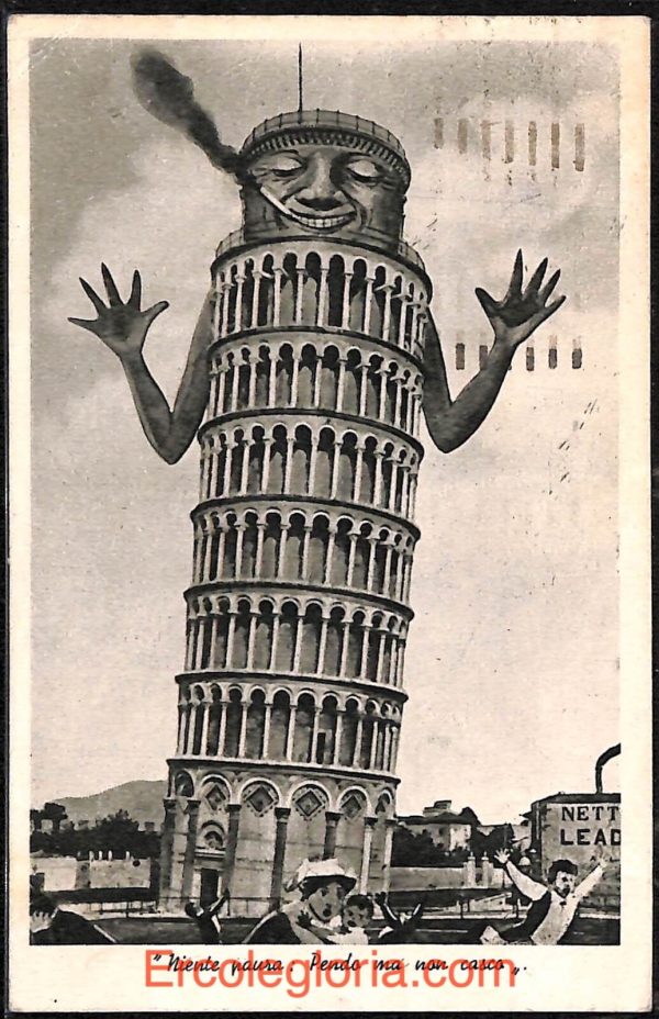 ad0107 - CARTOLINA D'epoca - Pisa Città - Torre di Pisa