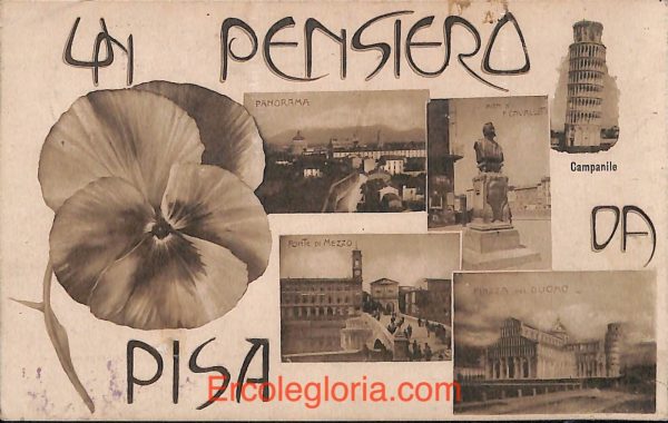 ad0110 - CARTOLINA D'epoca - Pisa Città - Piazza del Duomo