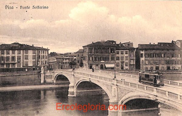 ad0117 - CARTOLINA D'epoca - Pisa Città - Ponte Solferino